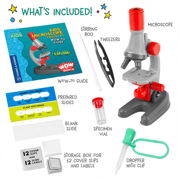 Wow in the World Kids Microscope & Biology Kit - Thames & Kosmos