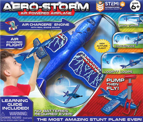 Aero-Storm Pneumatic Airplane - Ages 8+