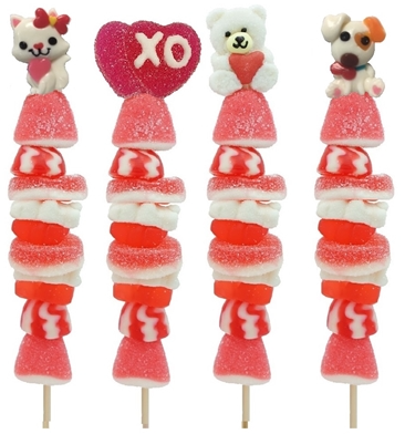 Valentine's Candy Kabob - Ages 3+