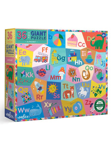 36 Piece Floor Puzzle: Alphabet - Ages 4+