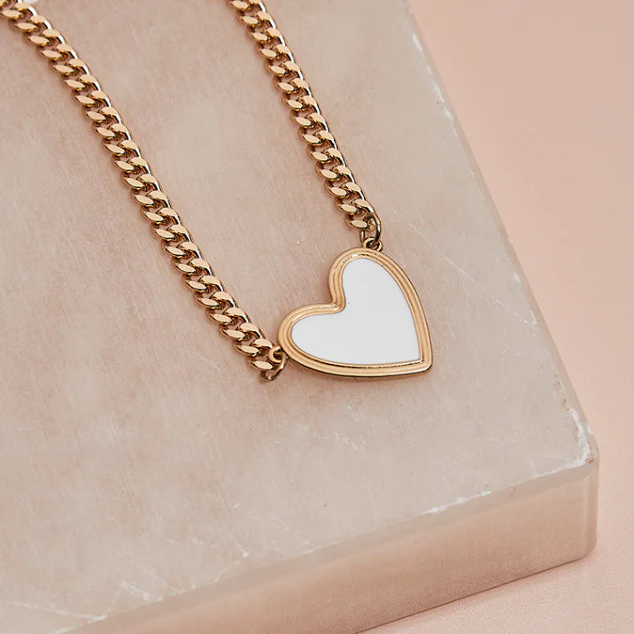 Necklace: Amour - Gold or Silver