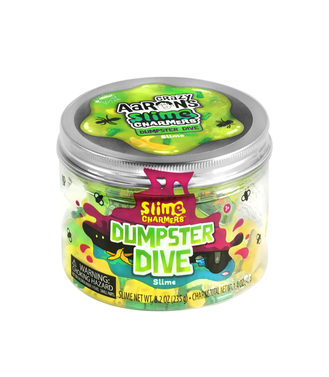 Slime Charmers: Dumpster Dive Slime - Ages 3+