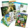 AB: Animal Sticker Activity Book - Ages 3+