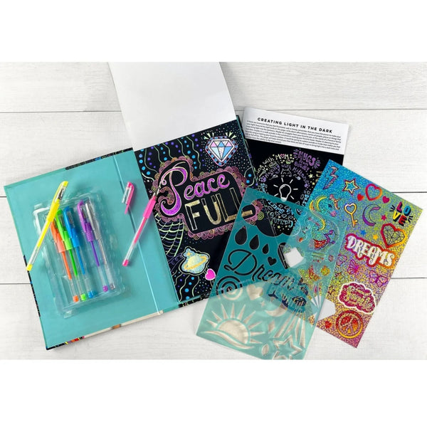 Bright Stripes: Art Journal-Sparkling Aspirations - Ages 6+