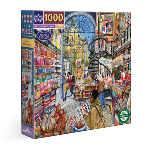 1000 Piece Puzzle: Artist Provisions  - Ages 12+