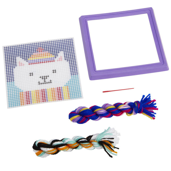 Alex: Simply Needlepoint Glow In The Dark Cat - Ages 5+