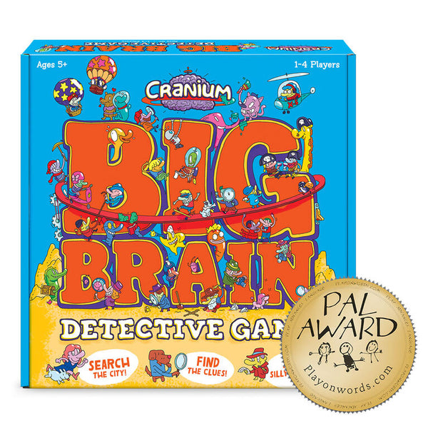 Cranium: Big Brain Detective Game - Ages 5+