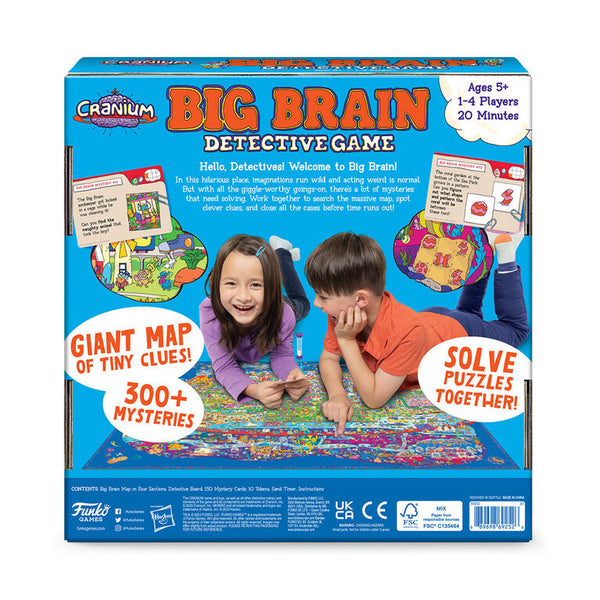 Cranium: Big Brain Detective Game - Ages 5+