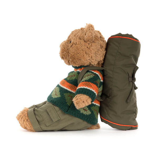 Jellycat Bartholomew Bear Hiking Outift Plush Toy
