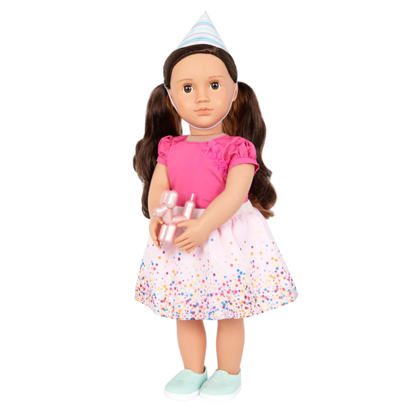 OG: 18" Doll Outfit - "It's Time To Party" - Ages 3+