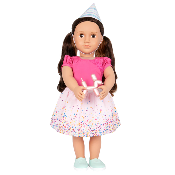 OG: 18" Doll Outfit - "It's Time To Party" - Ages 3+