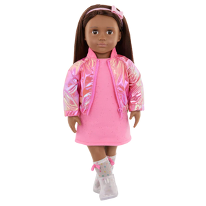 OG: 18" Doll Outfit Deluxe: Splash of Pink - Ages 3+