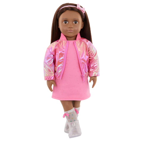 OG: 18" Doll Outfit Deluxe: Splash of Pink - Ages 3+