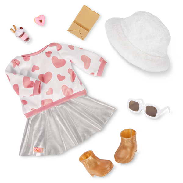 OG: 18" Doll Outfit Deluxe - Furry Fun - Ages 3+