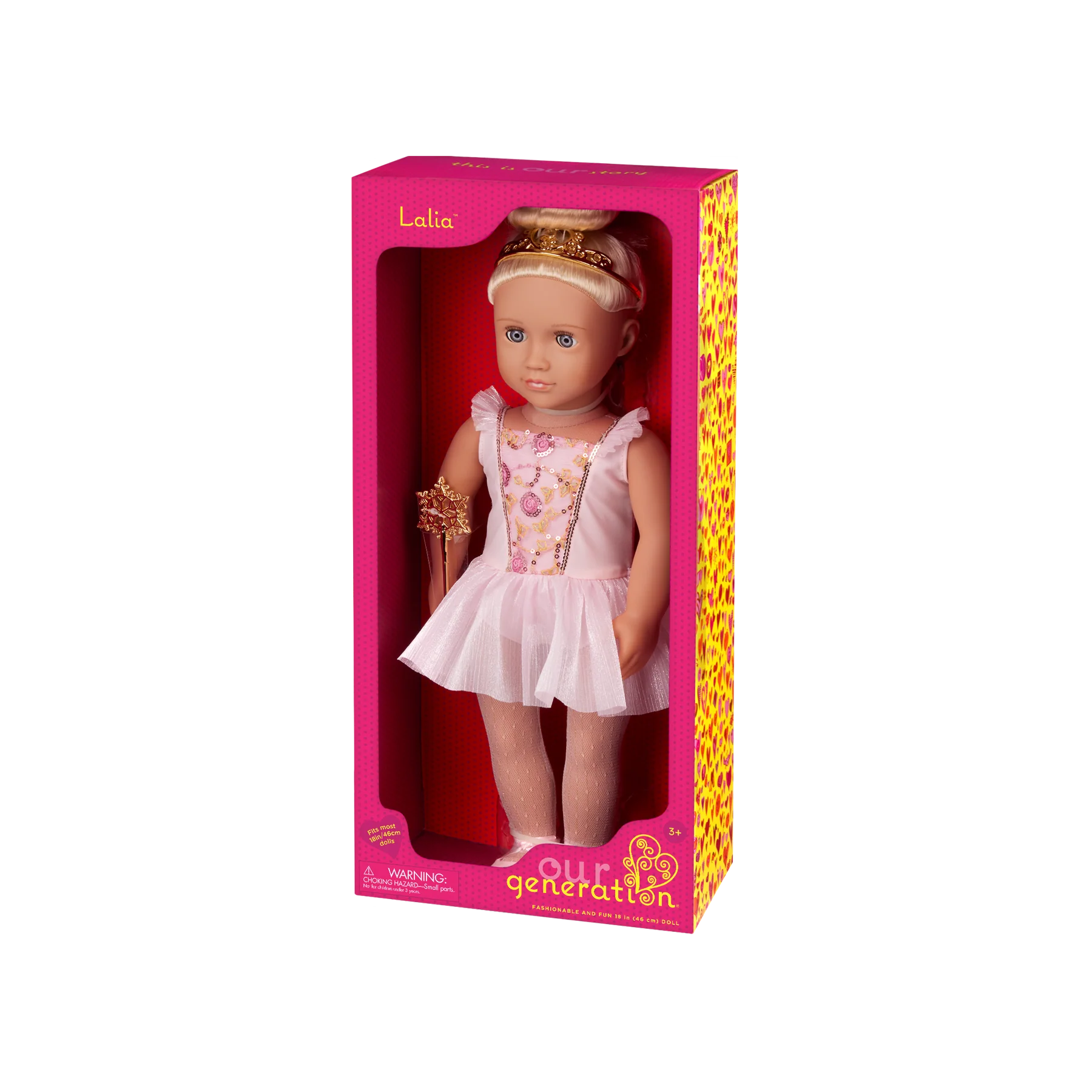 OG: 18" Doll Lalia - Ages 3+