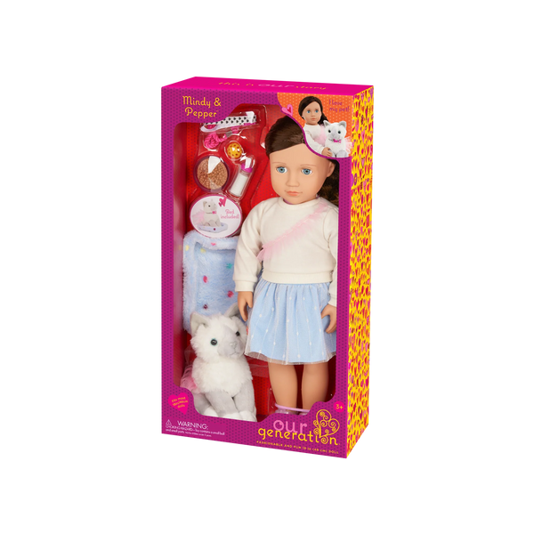 OG: 18" Doll Deluxe Mindy & Pepper - Ages 3+
