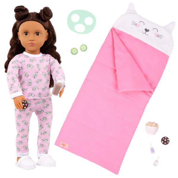 OG: 18" Doll Deluxe Larissa Slumber Party Set - Ages 3+