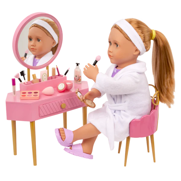 OG 18 Doll Accessories Fabulous Fun Vanity Ages 3 Playful Minds