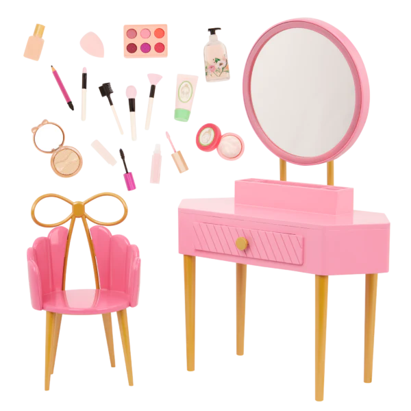 OG 18 Doll Accessories Fabulous Fun Vanity Ages 3 Playful Minds