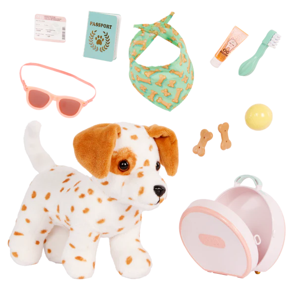 OG: 6" Vacay Pup Posable Dalmatian - Ages 3+