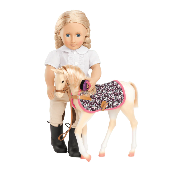 OG: 12" Horse: Palomino Foal - Ages 3+