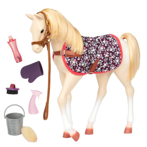 OG: 12" Horse: Palomino Foal - Ages 3+