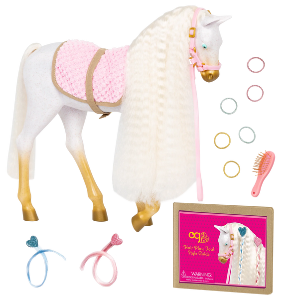 OG: 12" Andalusian Hair Play Foal - Ages 3+