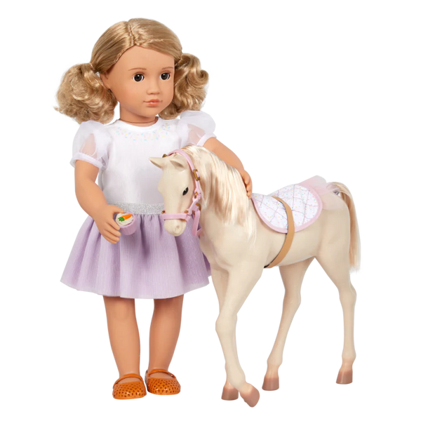 OG: 12" Horse: Palomino Party Foal - Ages 3+