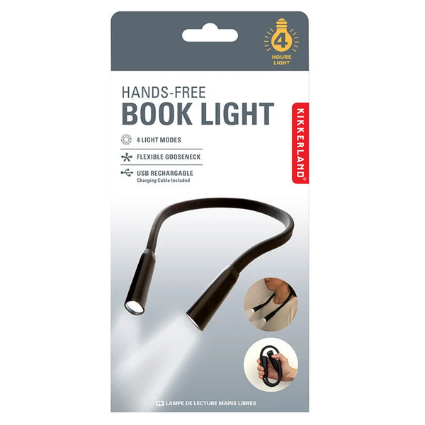Kikkerland Hands Free Book Light
