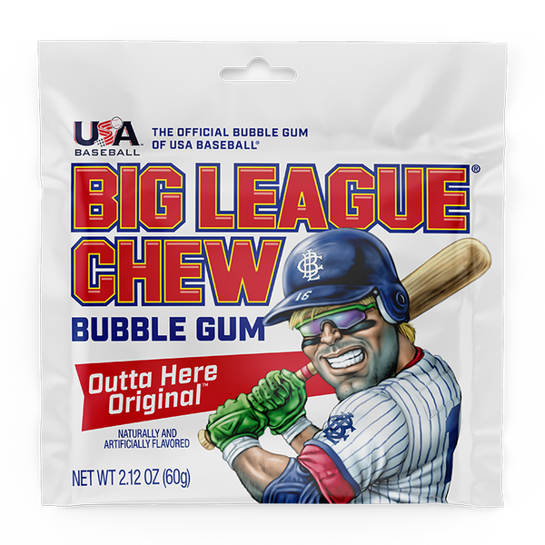 Candy: Big League Chew Bubble Gum: Outta' Here Original