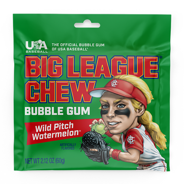 Loot: Big League Chew Bubble Gum: Wild Pitch Watermelon