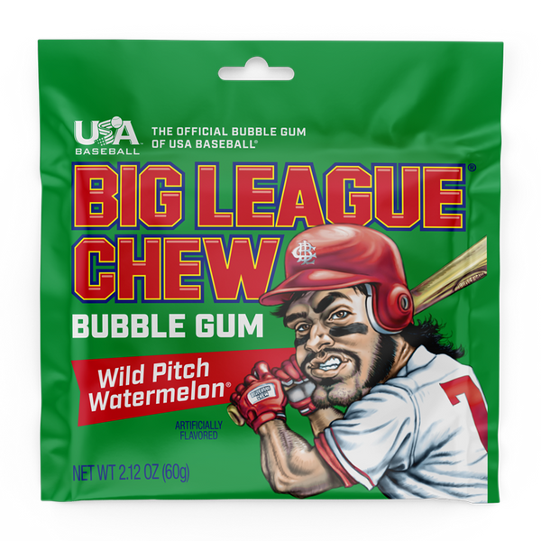 Loot: Big League Chew Bubble Gum: Wild Pitch Watermelon