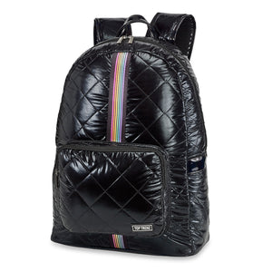 Black Diamond Stitch Backpack w/track Straps