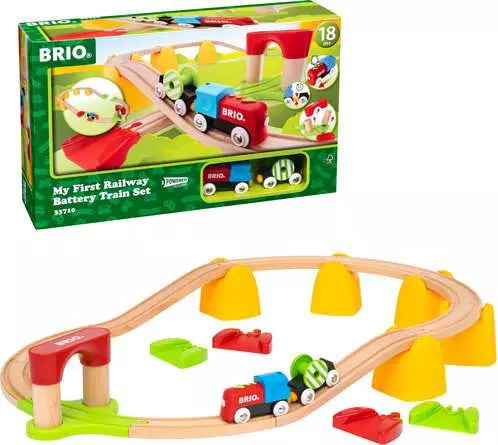 Brio: My First Railway Battery Train Set - Ages 18mths+