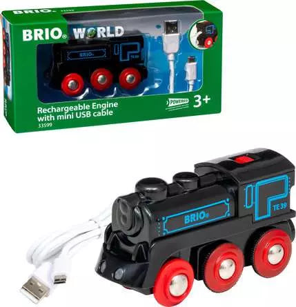 Brio: Rechargeable Engine with Mini USB Cable - Ages 3+