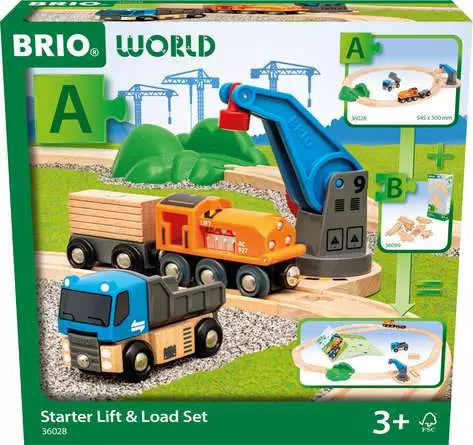 Brio: Starter Lift & Load Set - Ages 3+