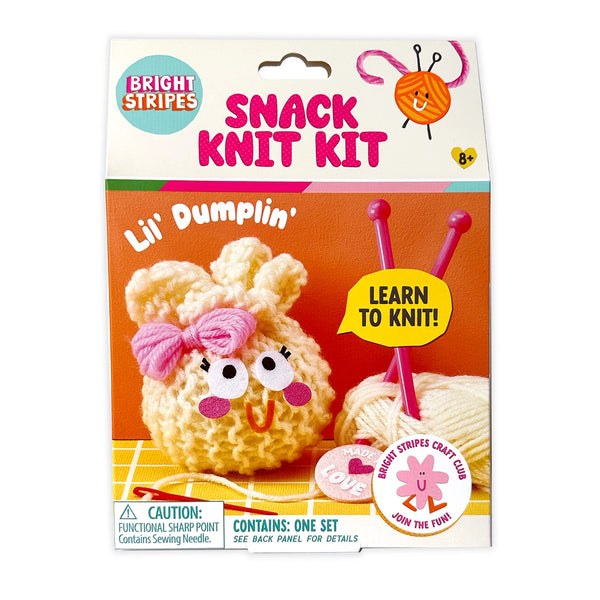 Snack Knit Kit: Lil' Dumplin' - Ages 8+
