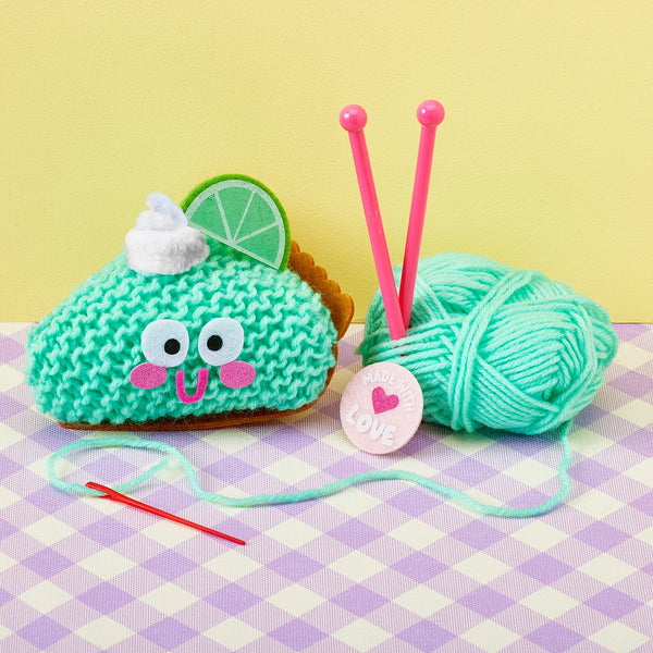 Snack Knit Kit: Key Lime Cutie Pie - Ages 8+