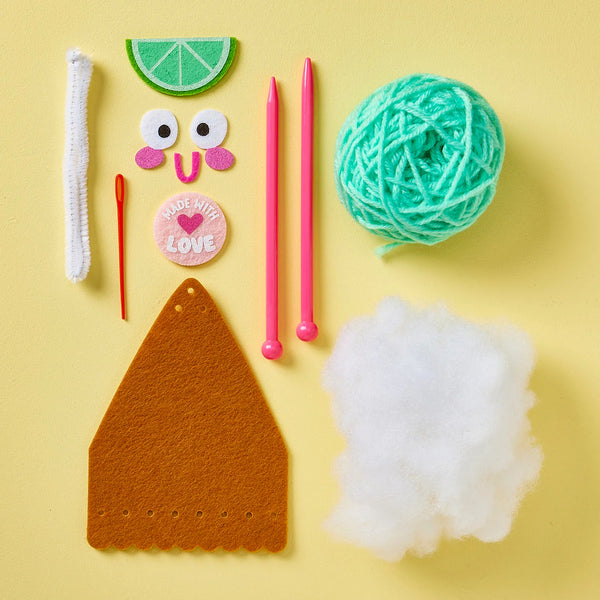 Snack Knit Kit: Key Lime Cutie Pie - Ages 8+