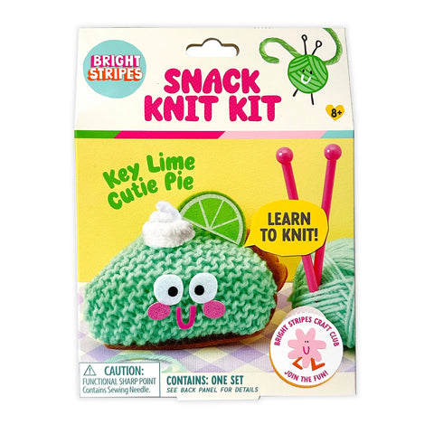 Snack Knit Kit: Key Lime Cutie Pie - Ages 8+
