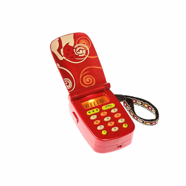 Battat Lively Hellophone - Musical Toy Phone with Lights & Sounds