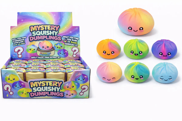 4” MYSTERY SQUISH DUMPLING TYE DYE - Squishy Fidget & Sensory Toy