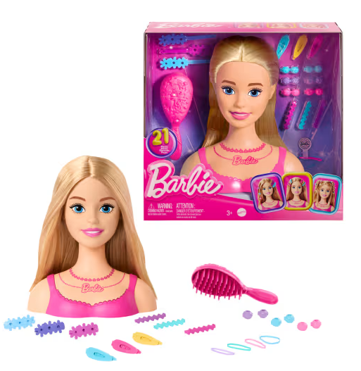 Barbie glam styling head online