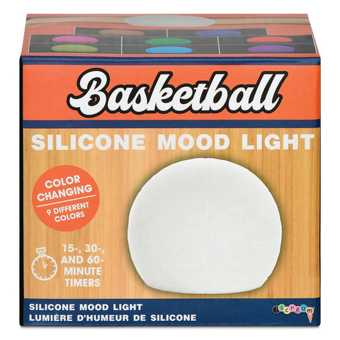 Basketball Silicone Mood Night Light - Ages 6+
