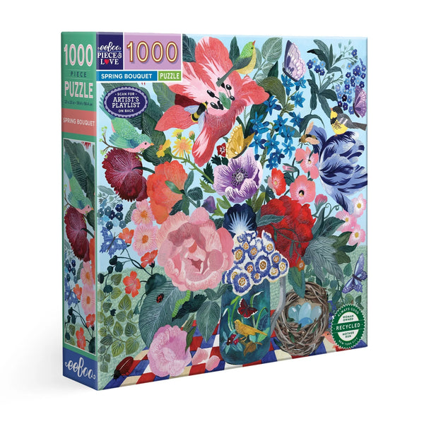 1000 Piece Puzzle: Spring Bouquet - Ages 12+