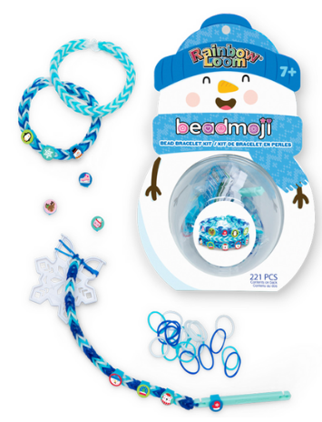 Rainbow Loom: Beadmoji Snowman Bracelet Kit - Ages 7+