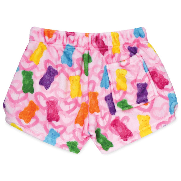 IS: Beary Sweet Plush Shorts - Size Large (14)