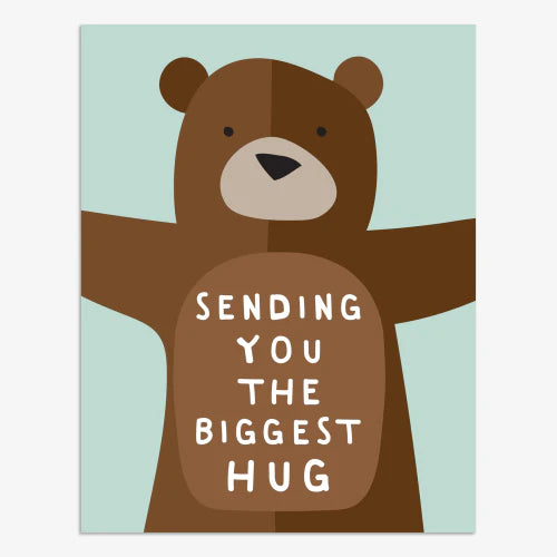 GC: Sending you the Biggest Hug - Blank Card