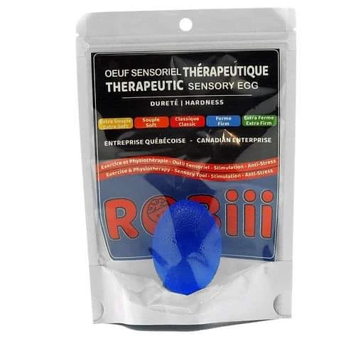 Robiii: Therapy Sensory Egg Blue Firm - Ages 5+