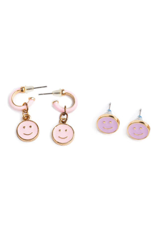 GP: Boutique Chic All Smiles Earrings 2 Pairs - Ages 3+